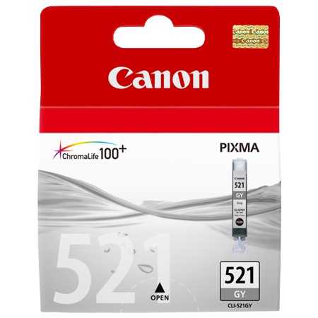 Canon-Patrone CLI-521GY, grau