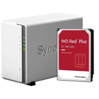NAS Synology DS120j 1-bay, WD Red Plus 4TB