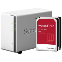 NAS Synology DS220j 2-bay, WD Red Plus 2x 4TB