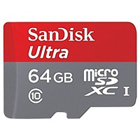 Memory Card 64GB, micro-SD-Card UHS-I, SanDisk (Switch)