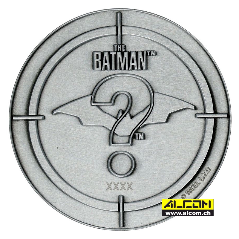 Medaille: Batman & Riddler, auf 5000 Stk. limitiert