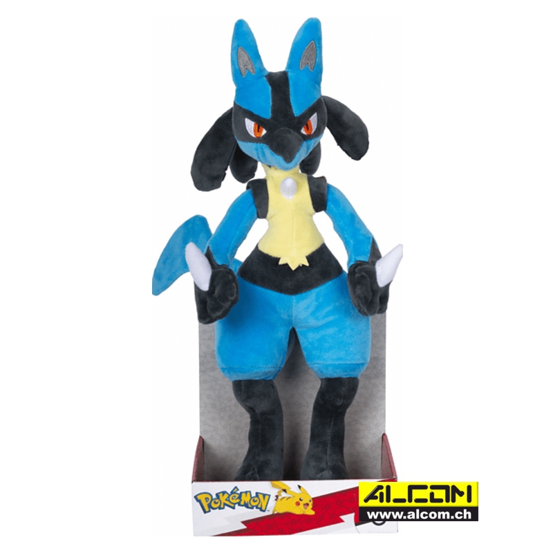 Figur: Pokémon Lucario Plüsch (30 cm)