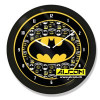 Wanduhr: Batman Logo