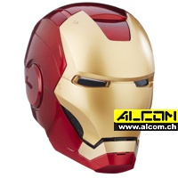 Helm: Iron Man, elektronisch, Format 1:1 aus PVC