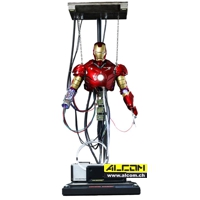 Figur: Iron Man Mark III Construction Version (39 cm) Hot Toys