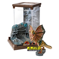 Diorama: Jurassic Park - Dilophosaurus (18 cm)