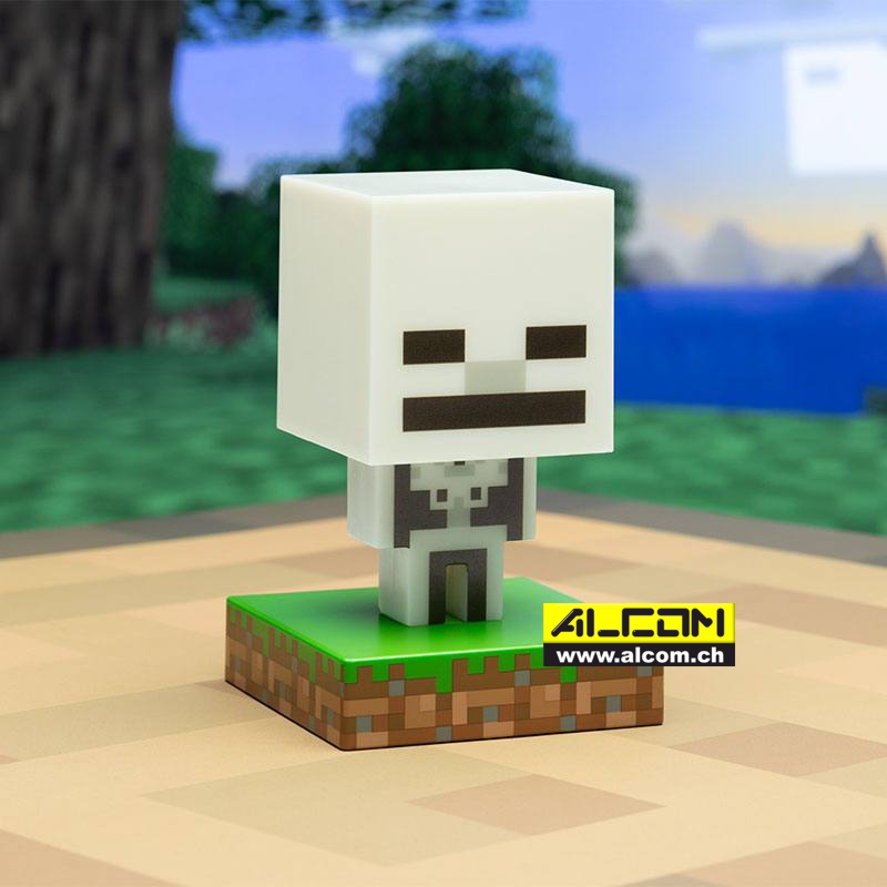 Lampe: Minecraft - Skeleton (10 cm, Batteriebetrieb)