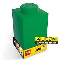 Lampe: LEGO grün (15 cm, Batteriebetrieb)