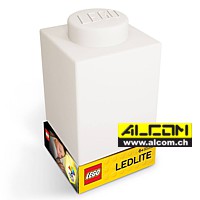 Lampe: LEGO weiss (15 cm, Batteriebetrieb)