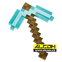 Replik: Minecraft Diamant-Spitzhacke (40 cm)