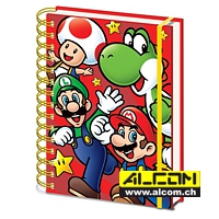 Notizbuch: Super Mario Wiro (Format A5)