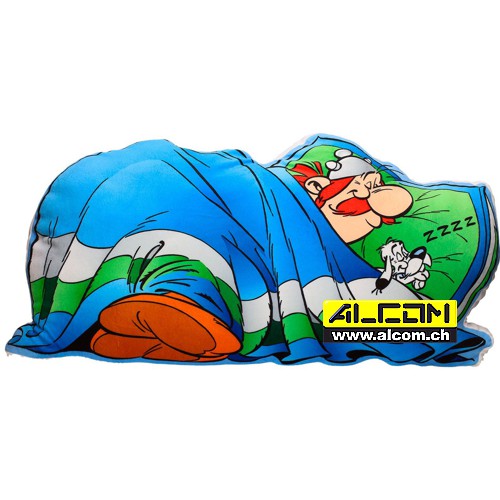Kissen: Asterix - Sleeping Obelix (74 x 35 cm)