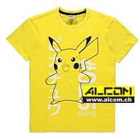 T-Shirt: Pokémon - Shocked Pikachu