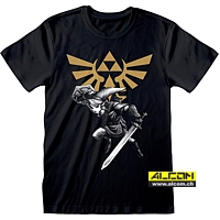 T-Shirt: The Legend of Zelda - Link Starburst