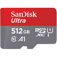 Memory Card 512GB, micro-SD-Card UHS-I, SanDisk (Switch)