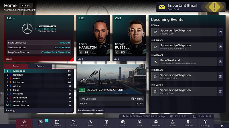 F1 Manager 2022 (Xbox One)
