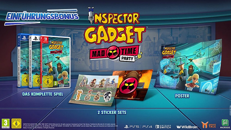 Inspector Gadget: Mad Time Party (Playstation 4)