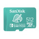 Memory Card 512GB, micro-SD-Card UHS-I, SanDisk (Nintendo-Design) (Switch)