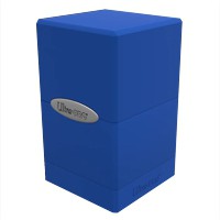 Trading Cards: Pokémon Deck Box Satin Tower 100, blau (Ultra Pro)