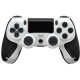 Controller Grip für PS4 Dual Shock 4, jet schwarz (Playstation 4)