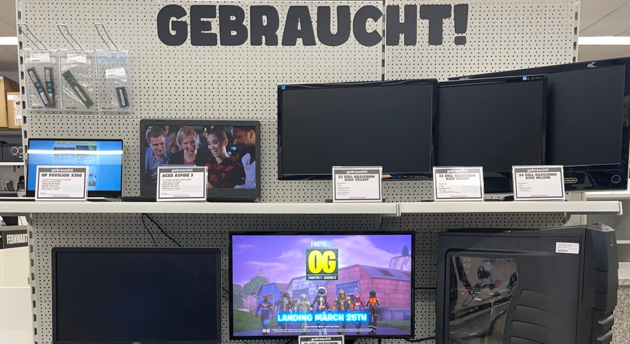 gebraucht