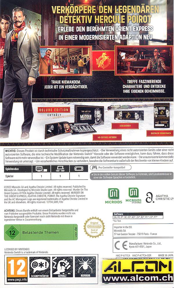 Express - jetzt Switch im Deluxe Nintendo Agatha Christie: online für Edition Mord Orient kaufen